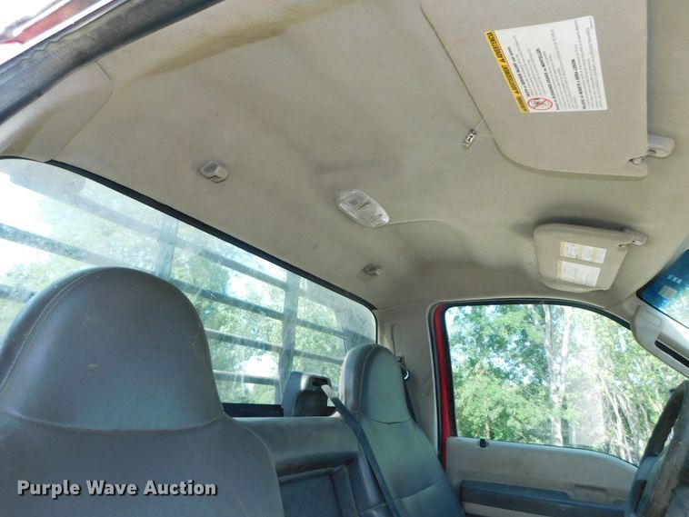 image for item DK8624 2009 Ford F550 Super Duty XL  flatbed truck