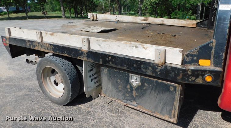 image for item DK8624 2009 Ford F550 Super Duty XL  flatbed truck