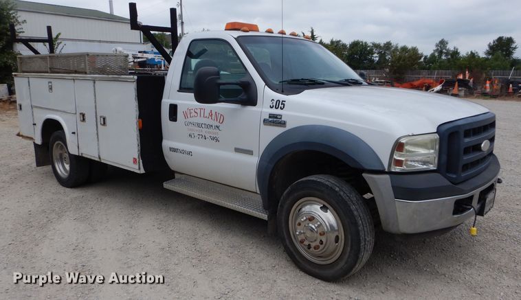 image for item DM0610 2007 Ford F450 Super Duty  utility / service truck