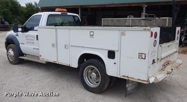 image for item DM0610 2007 Ford F450 Super Duty  utility / service truck