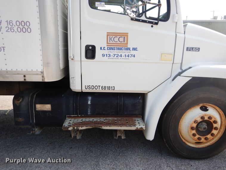 image for item DM0618 1997 Freightliner FL60  box truck