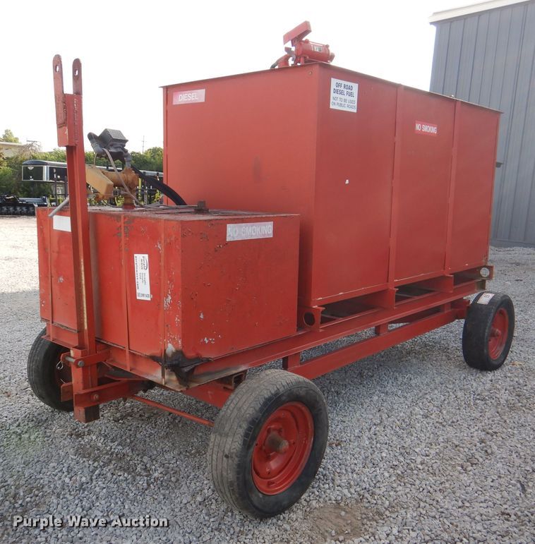 image for item DM1430 Shop built fuel cart