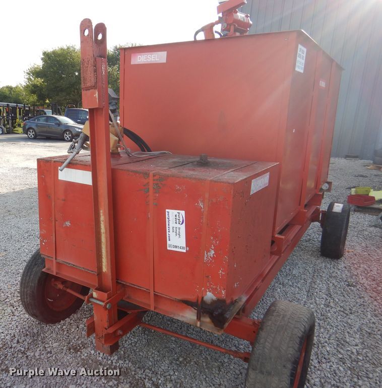 image for item DM1430 Shop built fuel cart