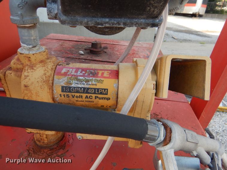 image for item DM1430 Shop built fuel cart