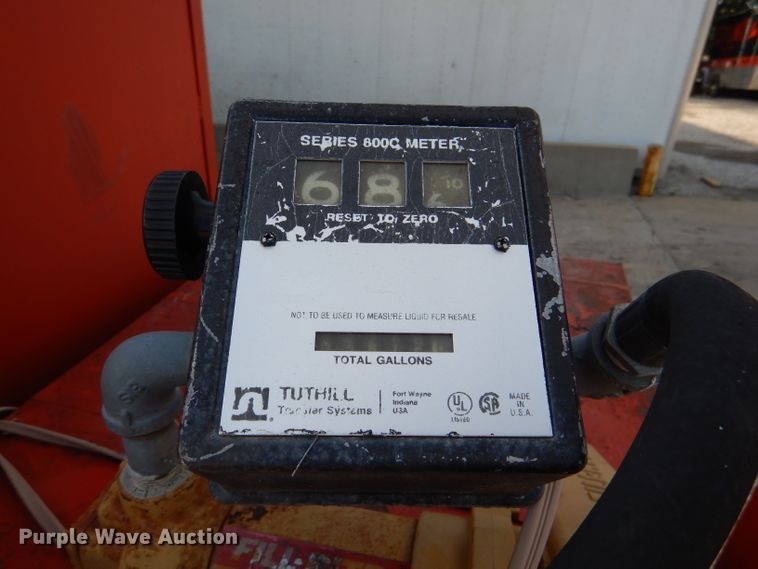 image for item DM1430 Shop built fuel cart