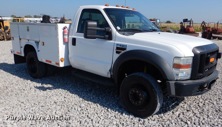 image for item DM1455 2008 Ford F550 Super Duty XL  utility / service truck