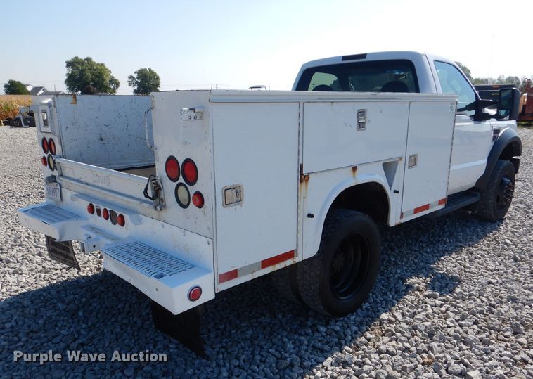 image for item DM1455 2008 Ford F550 Super Duty XL  utility / service truck