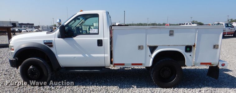 image for item DM1455 2008 Ford F550 Super Duty XL  utility / service truck