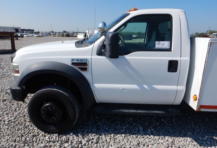 image for item DM1455 2008 Ford F550 Super Duty XL  utility / service truck