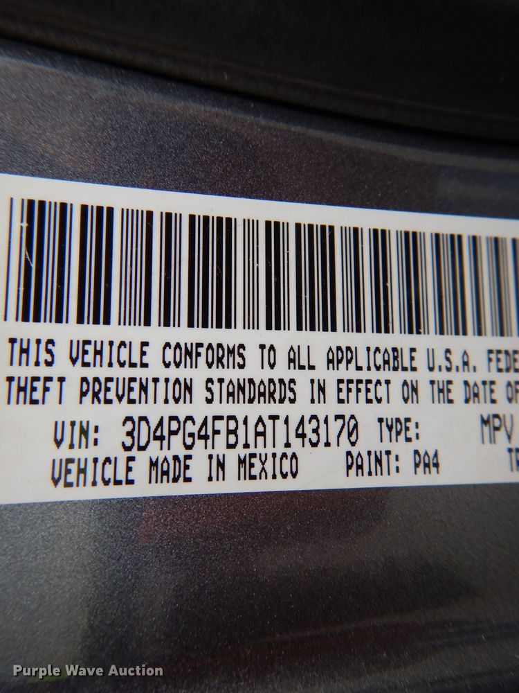 image for item DM1470 2010 Dodge Journey  SUV