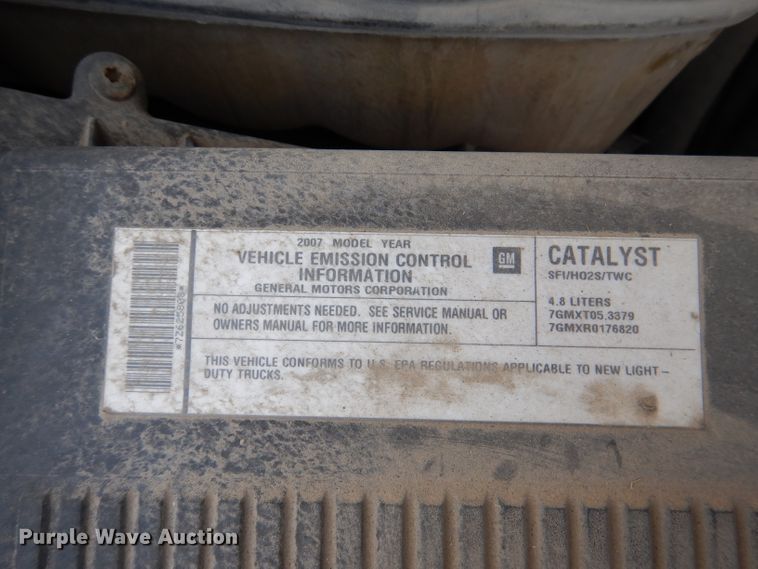 image for item DM1472 2007 Chevrolet Silverado 1500  Ext. Cab pickup truck
