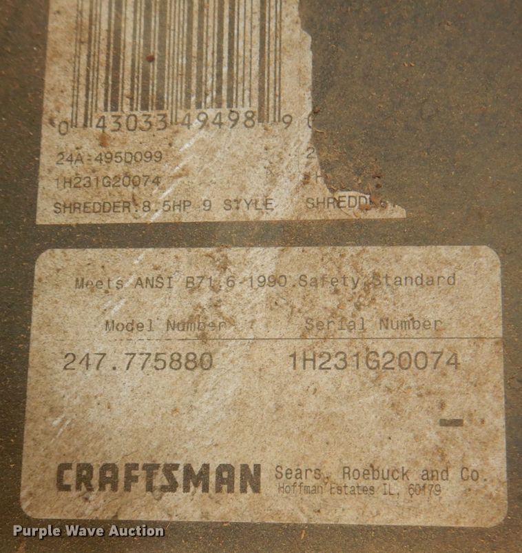 image for item DM3970 Lawn and garden equipment