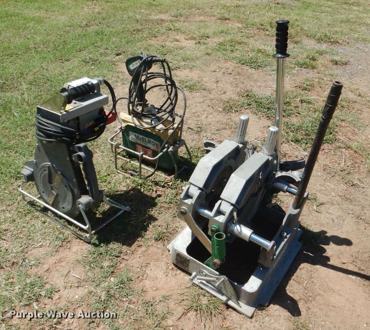 image for item DM3979 McElroy  poly pipe fusion equipment