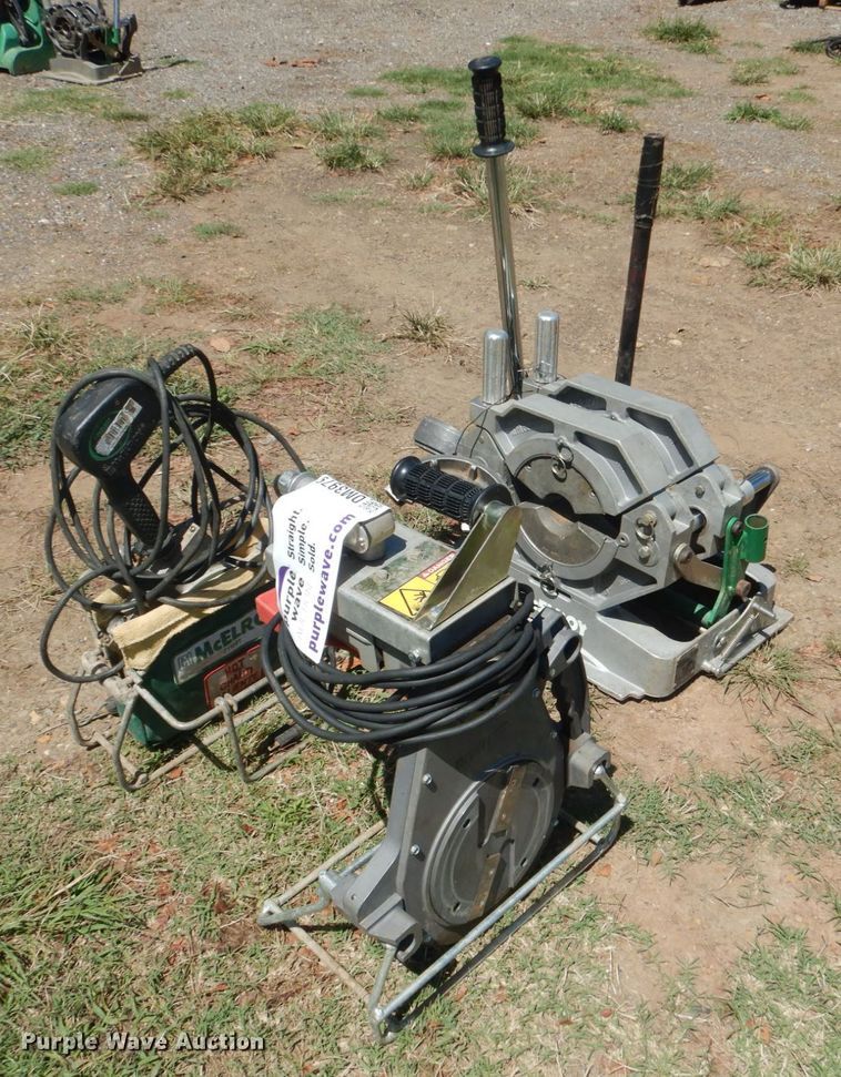 image for item DM3979 McElroy  poly pipe fusion equipment