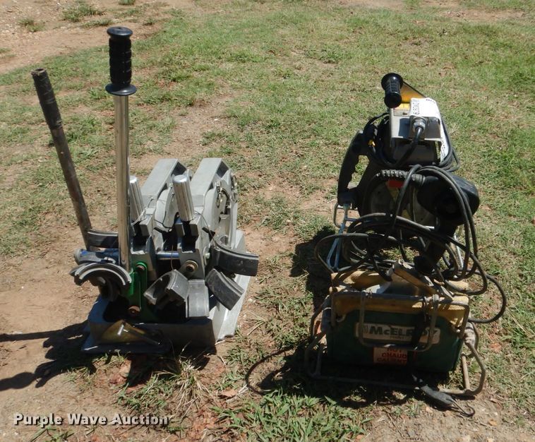 image for item DM3979 McElroy  poly pipe fusion equipment