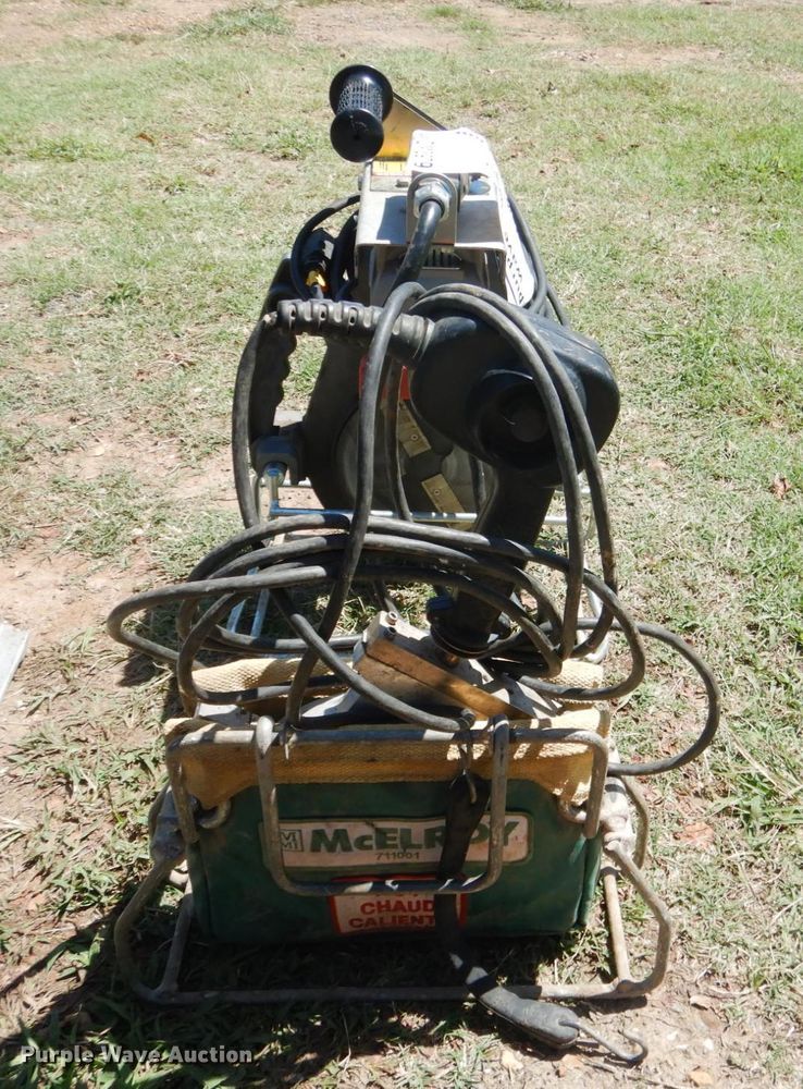 image for item DM3979 McElroy  poly pipe fusion equipment