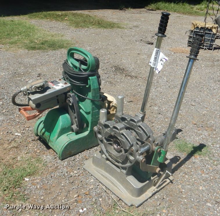 image for item DM3980 McElroy  poly pipe fusion equipment