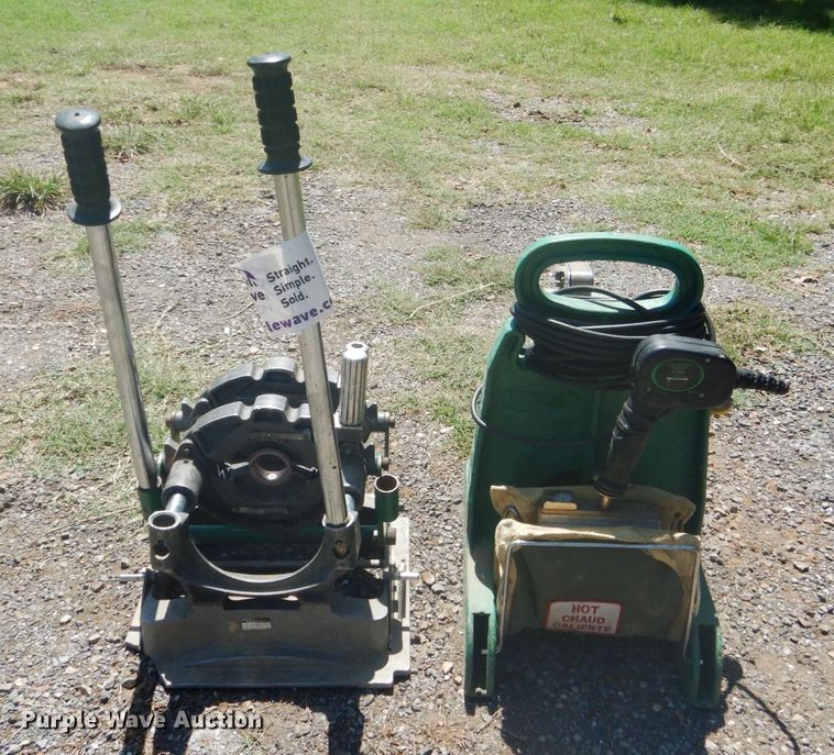 image for item DM3980 McElroy  poly pipe fusion equipment