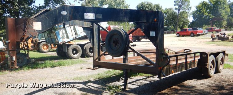 image for item DM3983 1993 Belshe T-18  equipment trailer