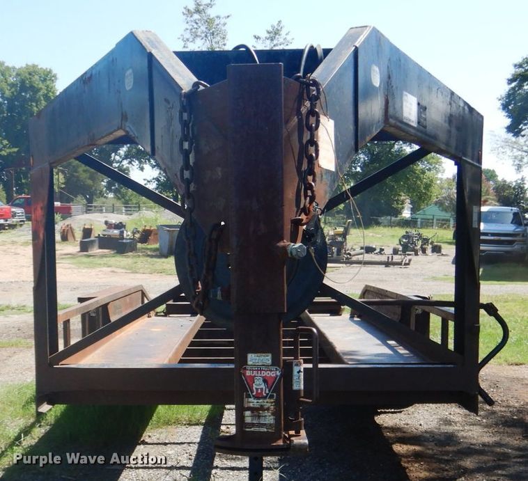 image for item DM3983 1993 Belshe T-18  equipment trailer