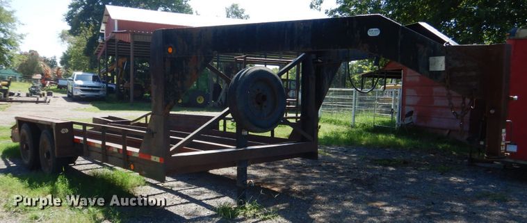 image for item DM3983 1993 Belshe T-18  equipment trailer