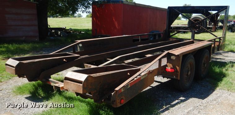 image for item DM3983 1993 Belshe T-18  equipment trailer