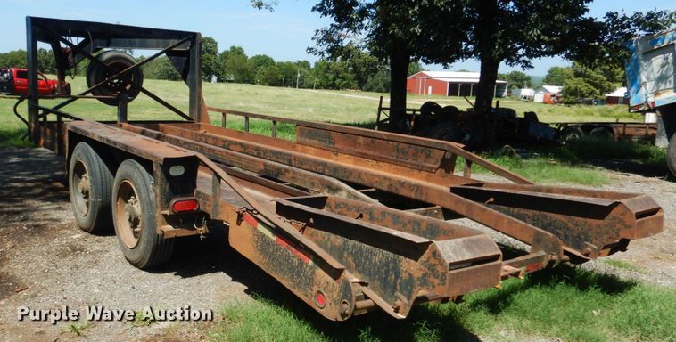 image for item DM3983 1993 Belshe T-18  equipment trailer