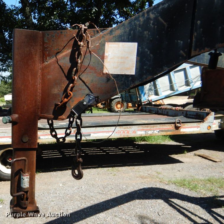 image for item DM3983 1993 Belshe T-18  equipment trailer