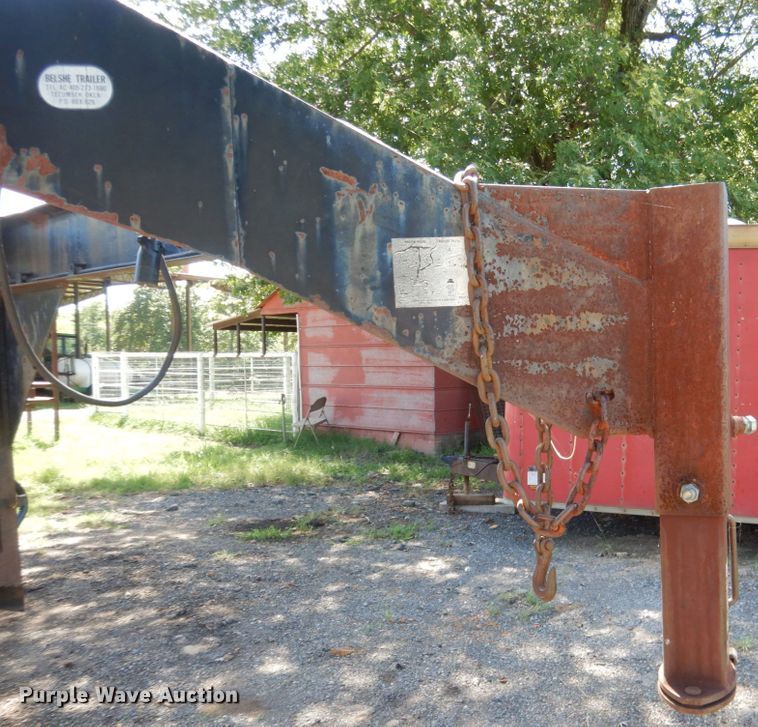 image for item DM3983 1993 Belshe T-18  equipment trailer