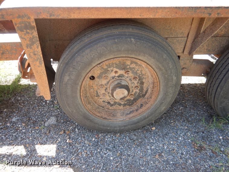 image for item DM3983 1993 Belshe T-18  equipment trailer