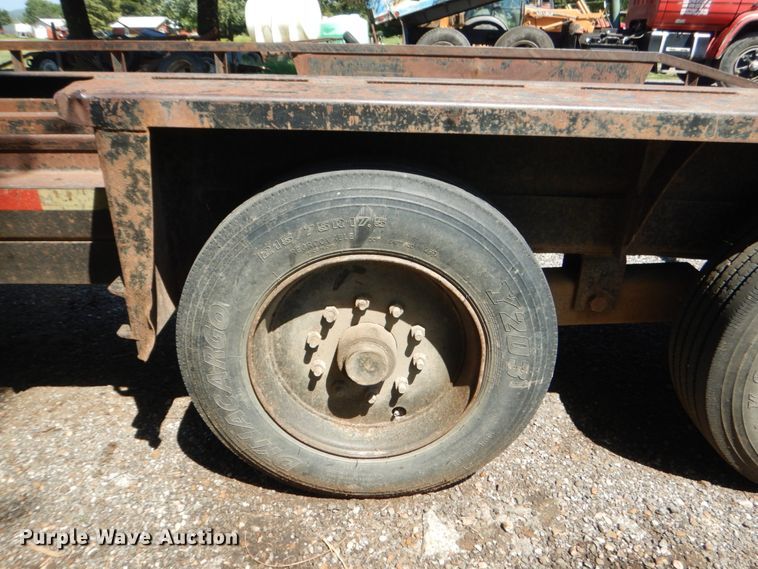 image for item DM3983 1993 Belshe T-18  equipment trailer