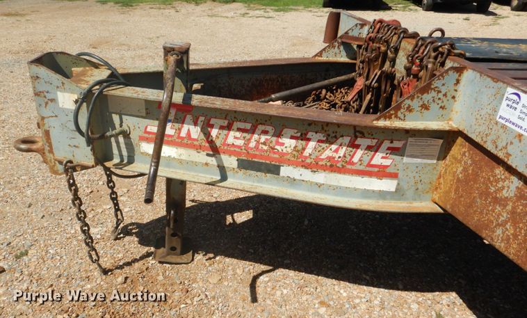 image for item DM3984 2000 Interstate 40DL  equipment trailer