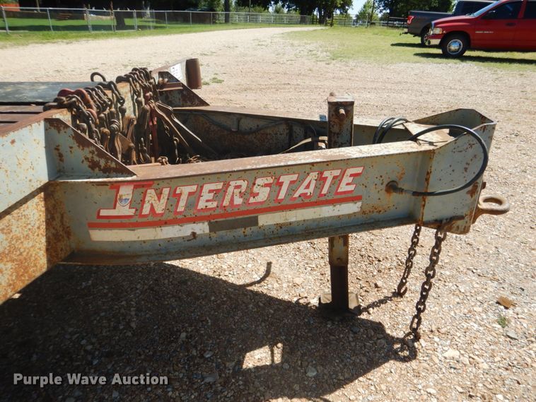 image for item DM3984 2000 Interstate 40DL  equipment trailer