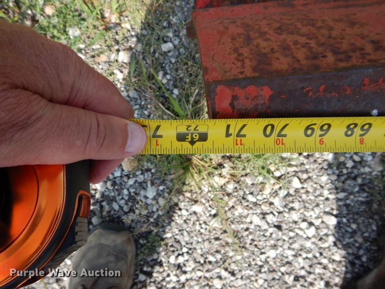 image for item DM4349 Massey Ferguson  6'W blade