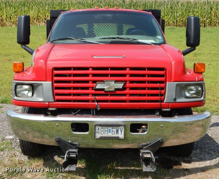 image for item DM4353 2003 Chevrolet C4500  dump flatbed truck