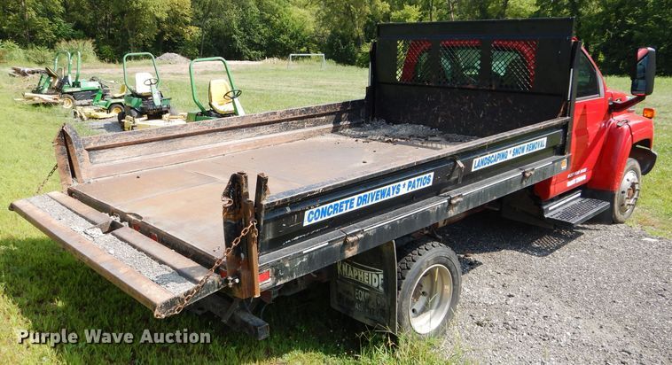 image for item DM4353 2003 Chevrolet C4500  dump flatbed truck
