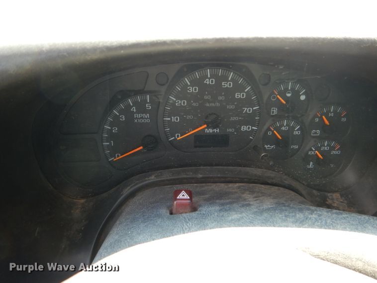 image for item DM4353 2003 Chevrolet C4500  dump flatbed truck