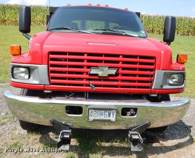 image for item DM4353 2003 Chevrolet C4500  dump flatbed truck