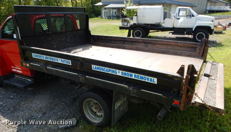 image for item DM4353 2003 Chevrolet C4500  dump flatbed truck