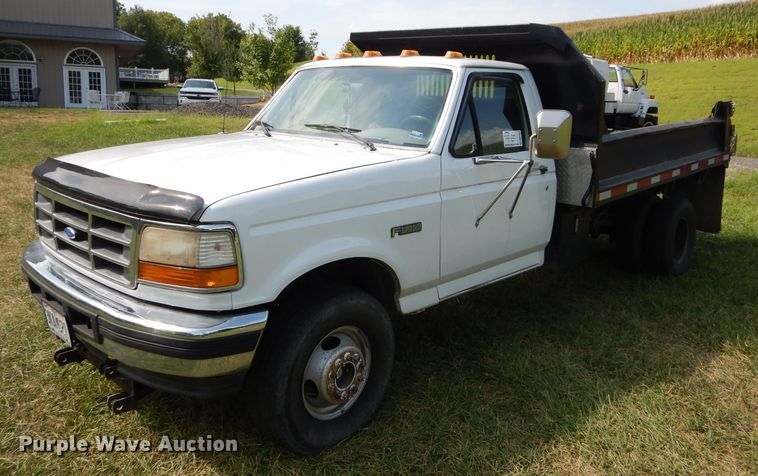 image for item DM4354 1997 Ford F450 Super Duty  dump truck