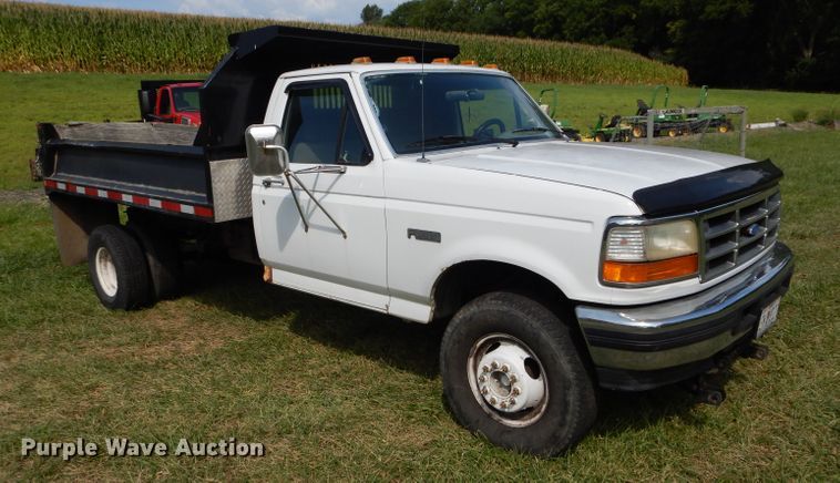 image for item DM4354 1997 Ford F450 Super Duty  dump truck