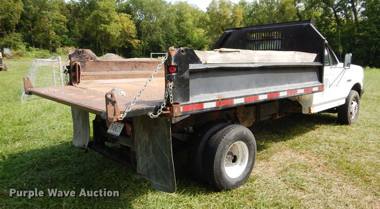 image for item DM4354 1997 Ford F450 Super Duty  dump truck