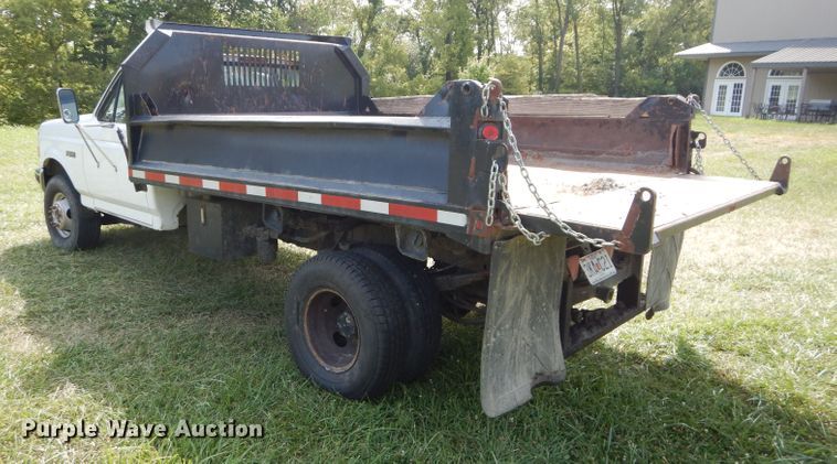 image for item DM4354 1997 Ford F450 Super Duty  dump truck