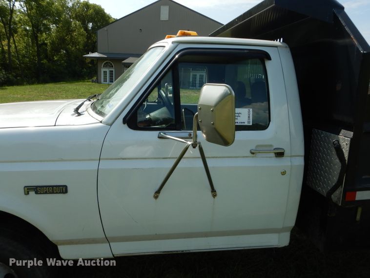 image for item DM4354 1997 Ford F450 Super Duty  dump truck