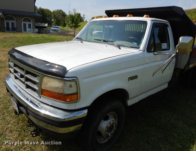 image for item DM4354 1997 Ford F450 Super Duty  dump truck