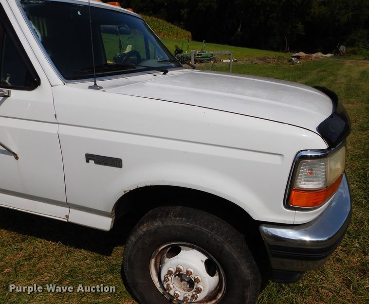 image for item DM4354 1997 Ford F450 Super Duty  dump truck