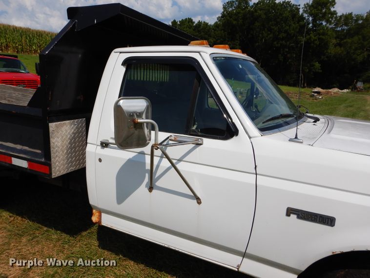 image for item DM4354 1997 Ford F450 Super Duty  dump truck