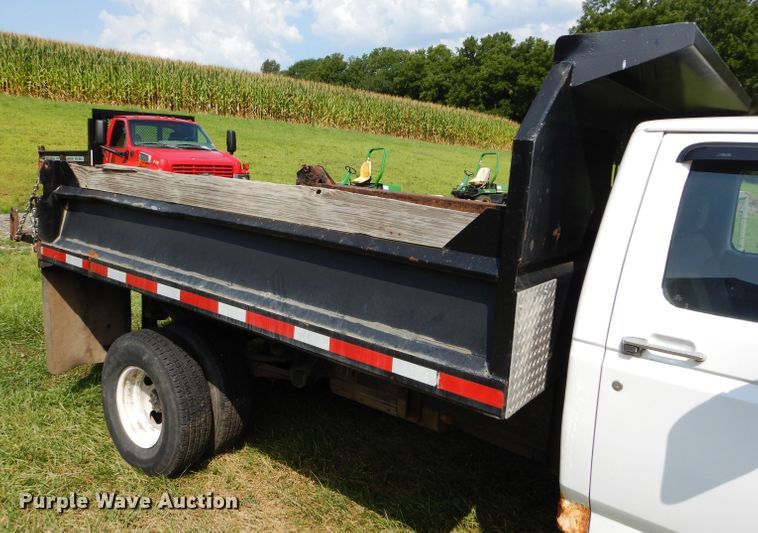 image for item DM4354 1997 Ford F450 Super Duty  dump truck