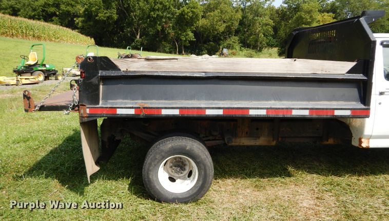 image for item DM4354 1997 Ford F450 Super Duty  dump truck