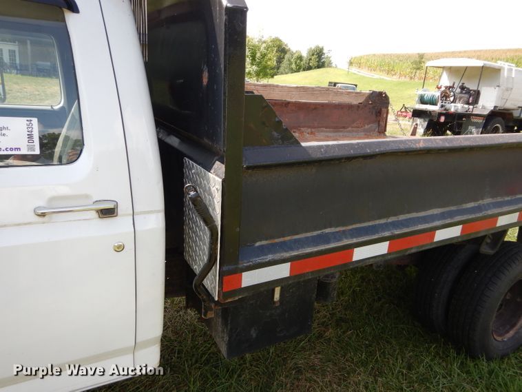 image for item DM4354 1997 Ford F450 Super Duty  dump truck